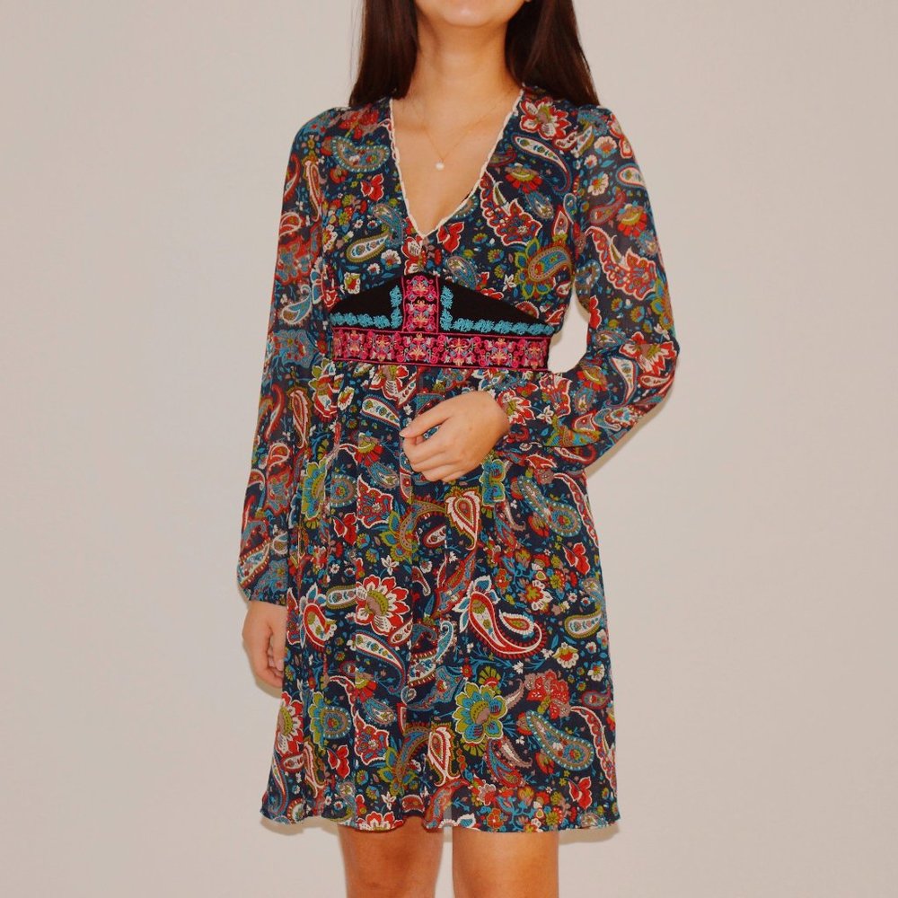 Flying Tomato Beautiful Multicolor Floral Dress